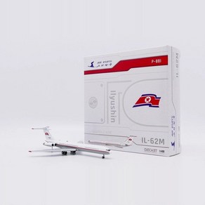 JC Wings 1/400 조선 고려 항공 비행기 다이캐스트 피규어 모형, 1개