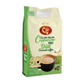 베트남 c7 4in1 코코넛 카푸치노 인스턴트 커피 coconut coffee 850g, 1개, 1개입