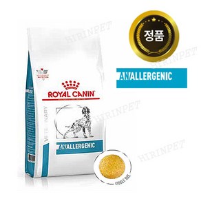 로얄캐닌 독 아날러제닉 3KG ANALLERGENIC 건사료>처방사료, 1개