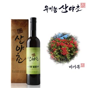 유기농산야초 마가목 3병할인 발효원액 효소 진액, 3개, 500ml