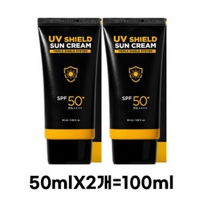 미프 UV쉴드 선크림 SPF50+ PA++++, 100ml, 1개