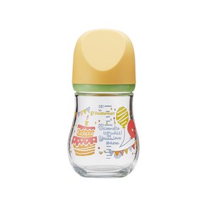 [더블하트] 마이프레셔스 유리젖병 파티 160ml (노꼭지), 1개