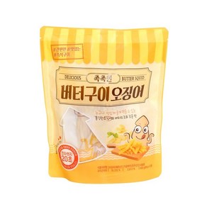 촉촉한 버터구이 오징어 400g (80g x 5봉입) 대용량, 1개