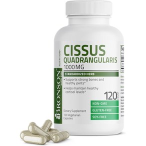 브론슨 시서스 Bonson Cissus 1000mg 120캡슐 X 2병, 2개