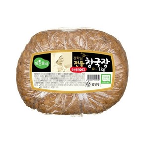 맑은물에 국산콩 운주골 정학님 전통 청국장 1kg, 1개