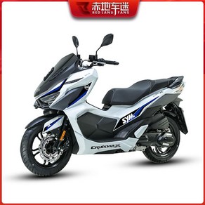 SYM VSX125 호환 바디 드레스업 데칼 스티커 커스텀, 블루블랙 B, 1세트