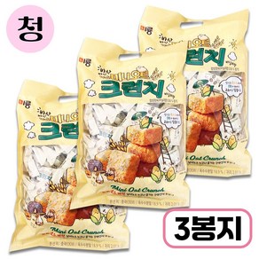 올따옴) 바삭바삭 미니오트 크런치 초콜릿향 520g 3개