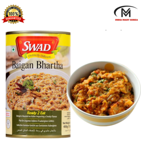 SWAD BAIGAN BHARTHA 배건 바라타 450G1개(인도 카레), 1개, 450g