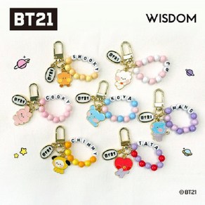 BT21 미니니 메탈 키링, 1개