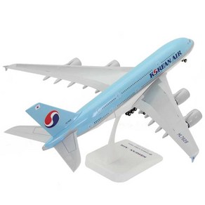 모형항공기 대한항공 보잉 여객기 장난감 장식 여객기, 1개, B747-400대한항공(16cm) 1500