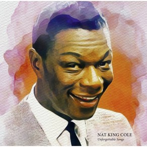 [LP] Nat King Cole (냇 킹 콜) - Unfogettable Songs [블루 마블 컬러 LP]