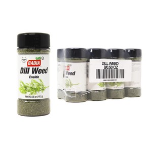 Badia Dill Weed 0.5 Oz (Pack Of 8) 바디아 딜 위드(Badia Dill Weed) 0.5온스(8개 팩), 14g, 8개