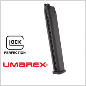 [입고][VFC 브이에프씨] Umaex Glock18c 50ds Gas Magazine (by VFC) 가스 핸드건 탄창, 1개