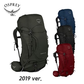 오스프리 KESTREL 케스트렐 38L 등산 트래킹 배낭 남여공용 M/L 2019년형, Red (레드)
