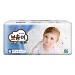 보솜이 리얼코튼 원더 팬티형 기저귀 남아용 특대형(13~18kg), 20매, 특대형(XL)