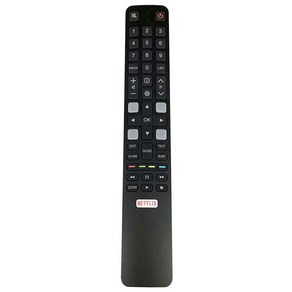 Lopbinte TCL 스마트 TV용 원격 제어 RC802N YUI2 32S6000S 40S6000FS, 1개