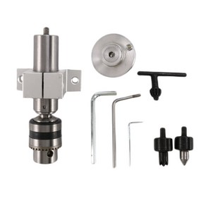 다기능 드릴링 Tailstock 라이브 센터 미니 선반 기계 회전 센터 DIY 액세서리 목공, 보여진 바와 같이, 하나, 1개