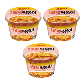 죠스 떡볶이 로제 간편조리 컵떡볶이