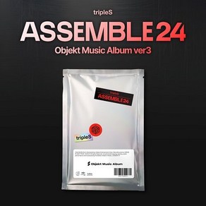 [Objekt Music Album ve3] [tipleS] 트리플에스 정규 앨범 ASSEMBLE24 / Double Class Objekt+트랙리스트QR엽서