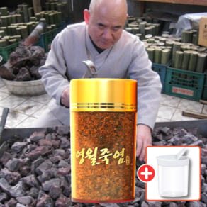 [전통기법] 자죽염 9회 죽염 미네랄소금 결정, 1개, 70g