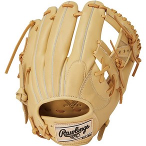 롤링스 Rawlings 야구 글러브 연식 HYPER TECH R9 PAISLEY 내야수용.25 GR3R9N62 선수 고급 사회인 프로, 카멜, 1개