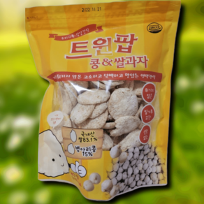 트윈팝 병아리콩 뻥튀기 1kg 1박스 쌀과자 아기과자 고소한, 1개