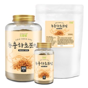 동충하초 분말(국산) 모음 눈꽃 동충하초 가루 차, 동충하초 분말[국산] 300g, 300g, 1개