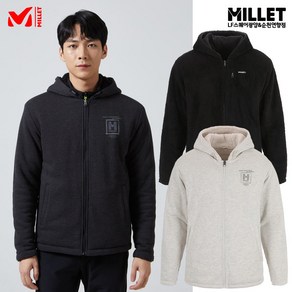 밀레 MILLET 가을겨울 남자 양면 리버서블 후드자켓