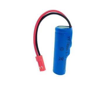 JST-14500 리튬 배터리 3.7V 800mah 커넥터 전기 장난감 플러스 보호, 1개, 1개입