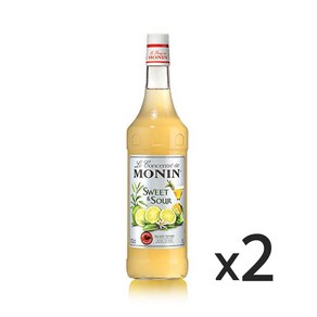 모닌 스윗앤샤워 시럽 1000ml, 1L, 2개