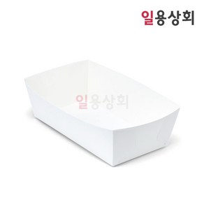 [ILYONG] 치킨 속지 트레이 IK 대 전용 (한마리) 170x90x58mm 200개 크라프트 중식 탕수육, 1개