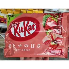 [국내배송] kitkat 일본 킷켓 딸기 7개입 일본과자 딸기초콜릿 딸기키커 딸기과자 딸기키캣 딸기키켓 킷캣초콜릿 킷켓미니 키켓초콜릿 키캣 키켓 딸기키커