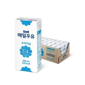 매일우유 오리지널, 200ml, 24개