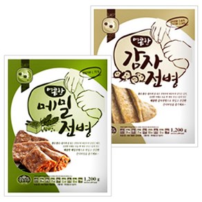 [퀴클리몰] 아하 매콤한 감자 전병 1.2kg + 메밀, 1개