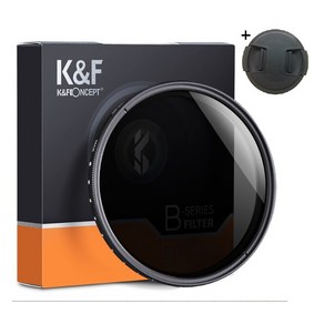 K&F Concept 67mm 가변 ND2-400 필터 (캡포함) - Japan AGC Glass Fader ND2-ND400 Filter (cap included)