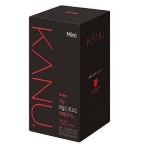 카누 미니 마일드 로스트 아메리카노 150T 스틱커피, 0.9g, 150개입, 1개