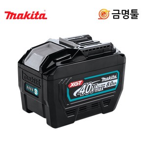 마끼다 BL4080F 리튬이온배터리 40V 8.0AH 191X68-2 밧데리 잔량표시, 1개