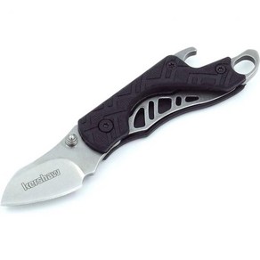 KERSHAW 카쇼 폴딩 나이프 CINDER 신더 키 체인 Rick Hindee 디자인병행 수입품, 1개