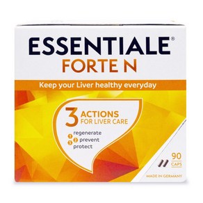 독일 에센셜 포르테 N 간영양제 Essentiale Fote N 90정, 1개, 82g