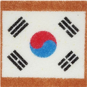 데코샌드 액자만들기(태극기)