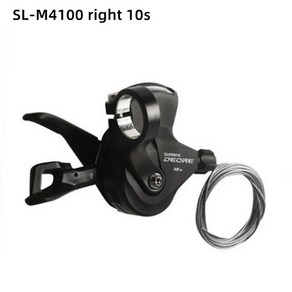 Shimano DEORE M4100 M5100 좌측 2 단 M6000 시프터 우측 MTB 시프트 레버 20 30s 3x10