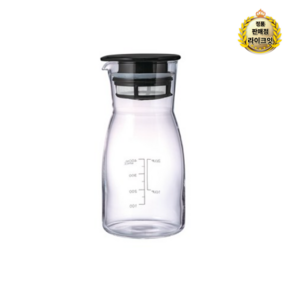 하리오 비네거 카페 드링크 피쳐 VDPI-700-B, 혼합색상, 700ml, 1세트