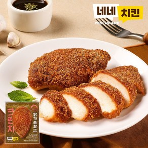 네네치킨 네꼬닭 크런치 닭가슴살 단짠갈비맛, 32개, 90g