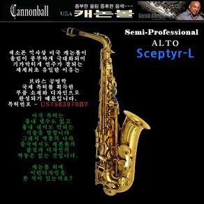 Cannonball saxophone 캐논볼 알토 색소폰 샙터 L, 1개