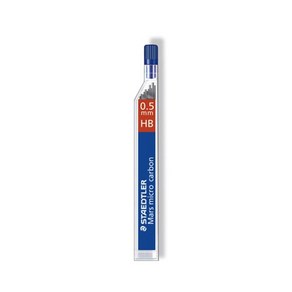 STAEDTLER 마스 샤프심 HB, 샤프심 0.5mm H