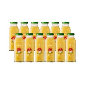 아마타임 칠레 유기농 착즙주스 저스트 애플 300ml x 12병, 12개