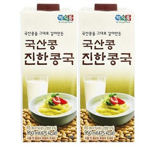 국산콩 진한콩국 950ml x 2개