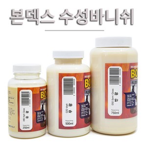 본덱스 수성바니쉬 실카 우드 바니쉬 니스 무광 유광 반광 250ml 500ml 750ml, 1개