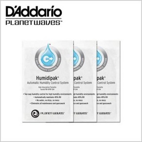 [다다리오] D'addaio 다다리오 휴미디팩 온습도 관리용품 리필용 (3팩) / Humidipak Standad Refill Packette 3 Pack PW-HPRP-03, 3개