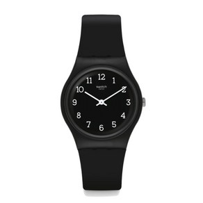 GB301 스와치 SWATCH BLACKWAY 남녀공용 우레탄시계